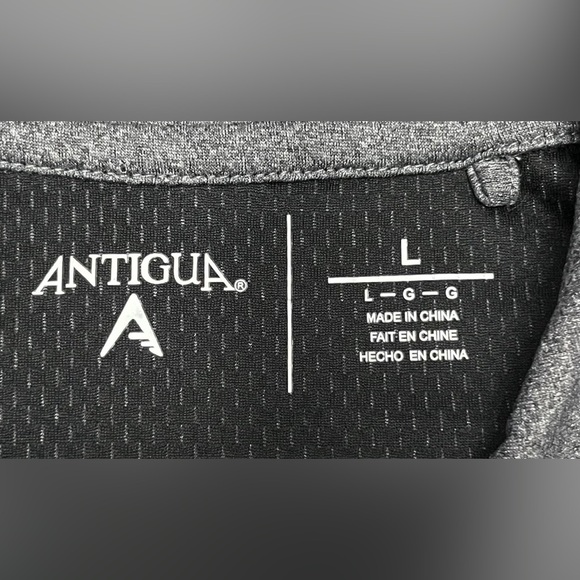 Antigua New York Jets Hooded Long Sleeve Shirt Men’s Size Large - Picture 4 of 5